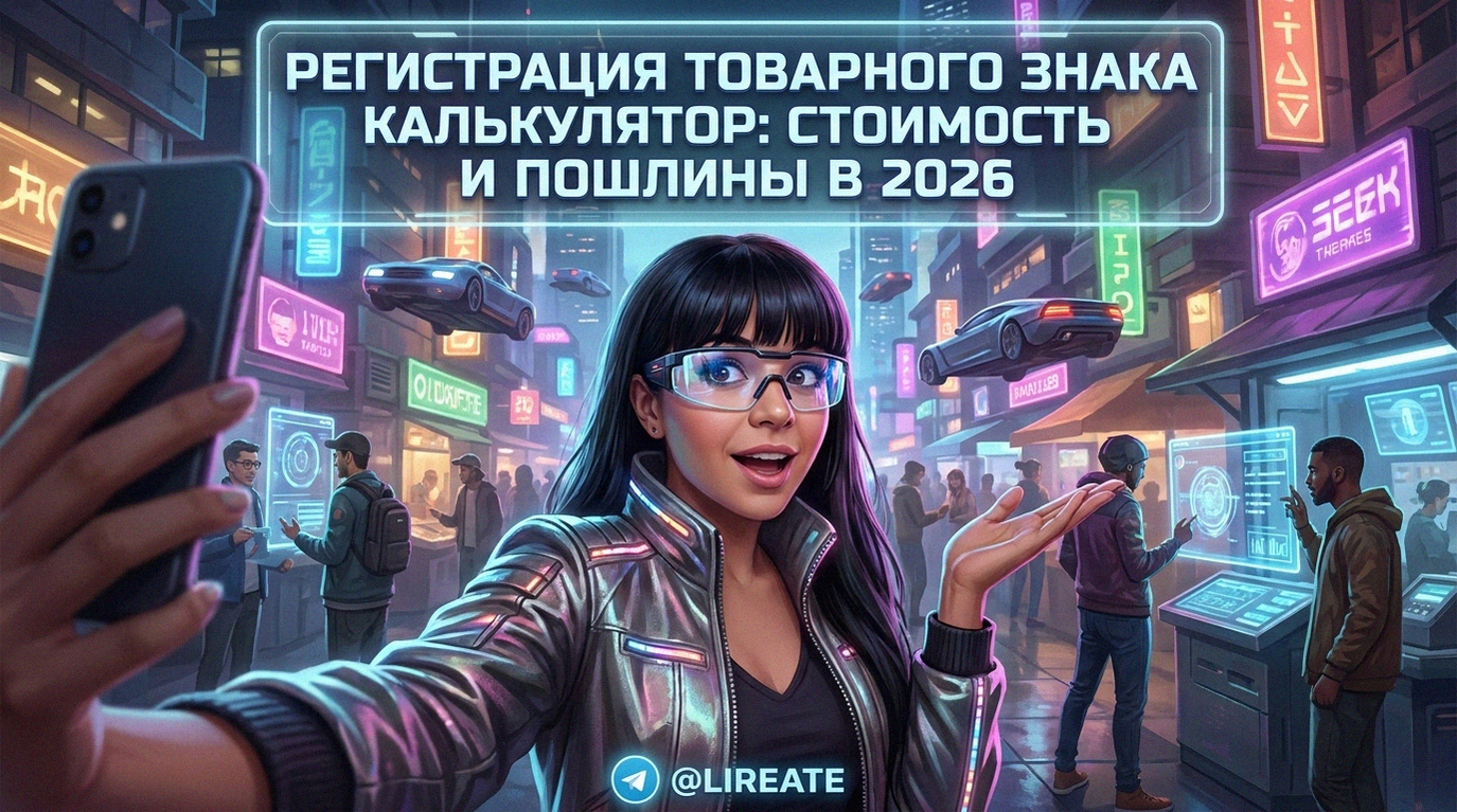 Калькулятор для регистрации товарного знака в 2026 году